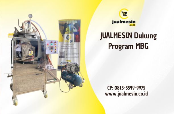 JUALMESIN Dukung Program MBG