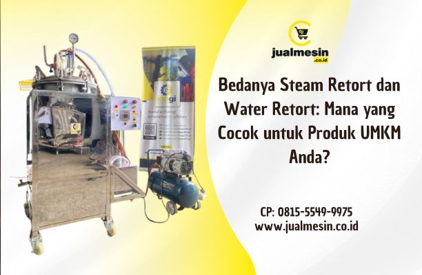 Bedanya Steam Retort dan Water Retort