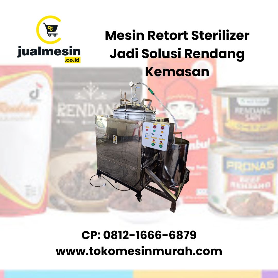 mesin retort sterilizer