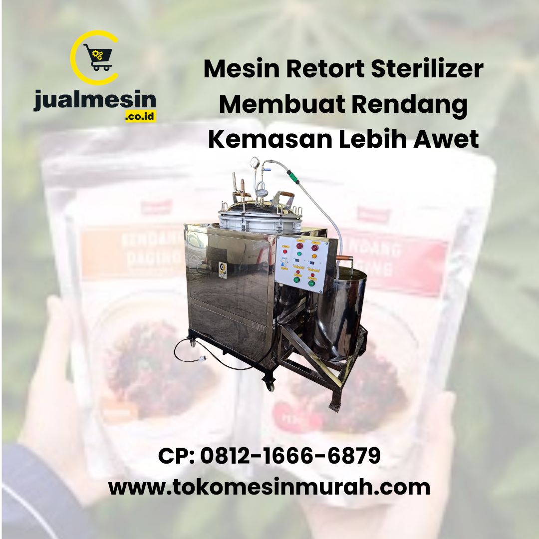 mesin retort sterilizer