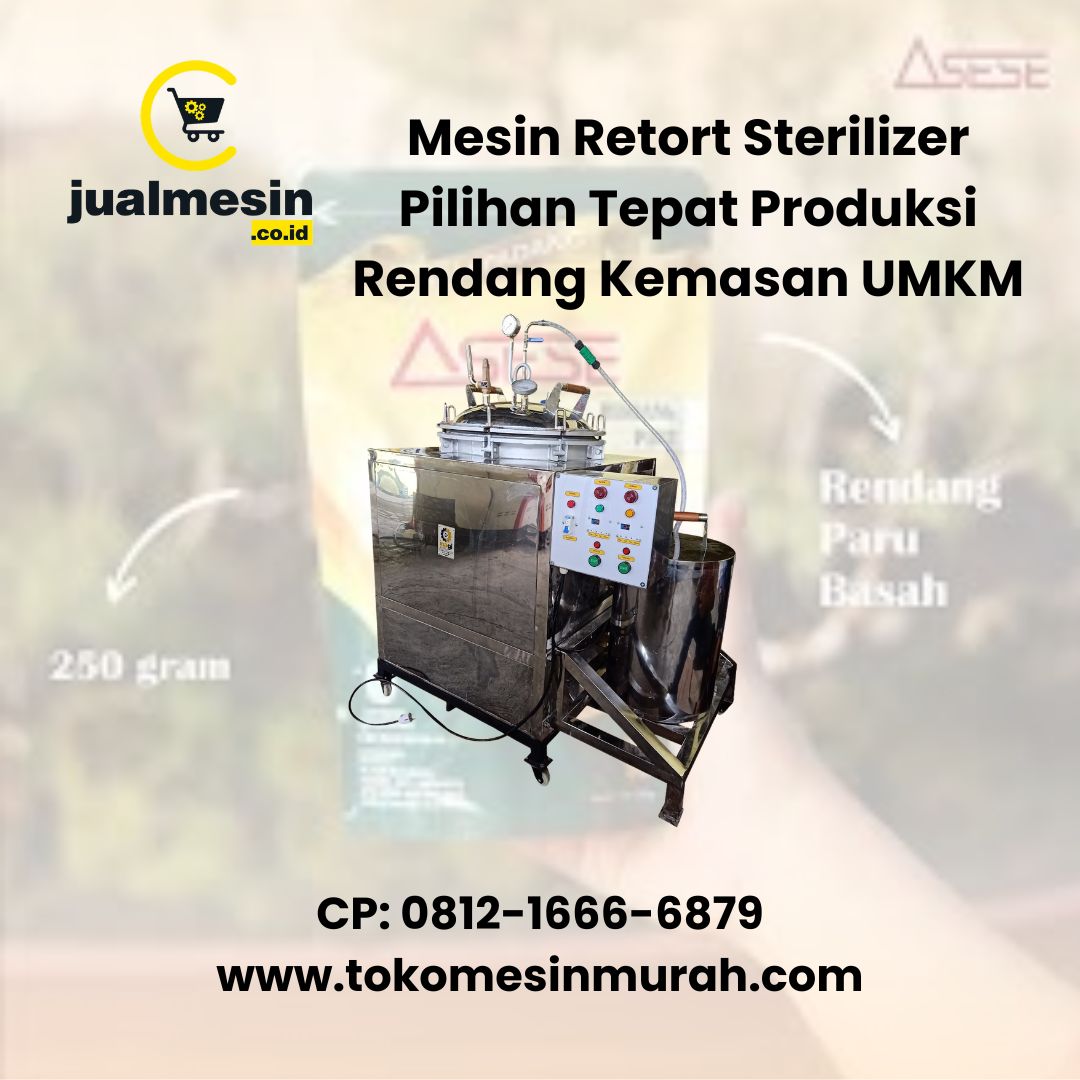 mesin retort sterilizer