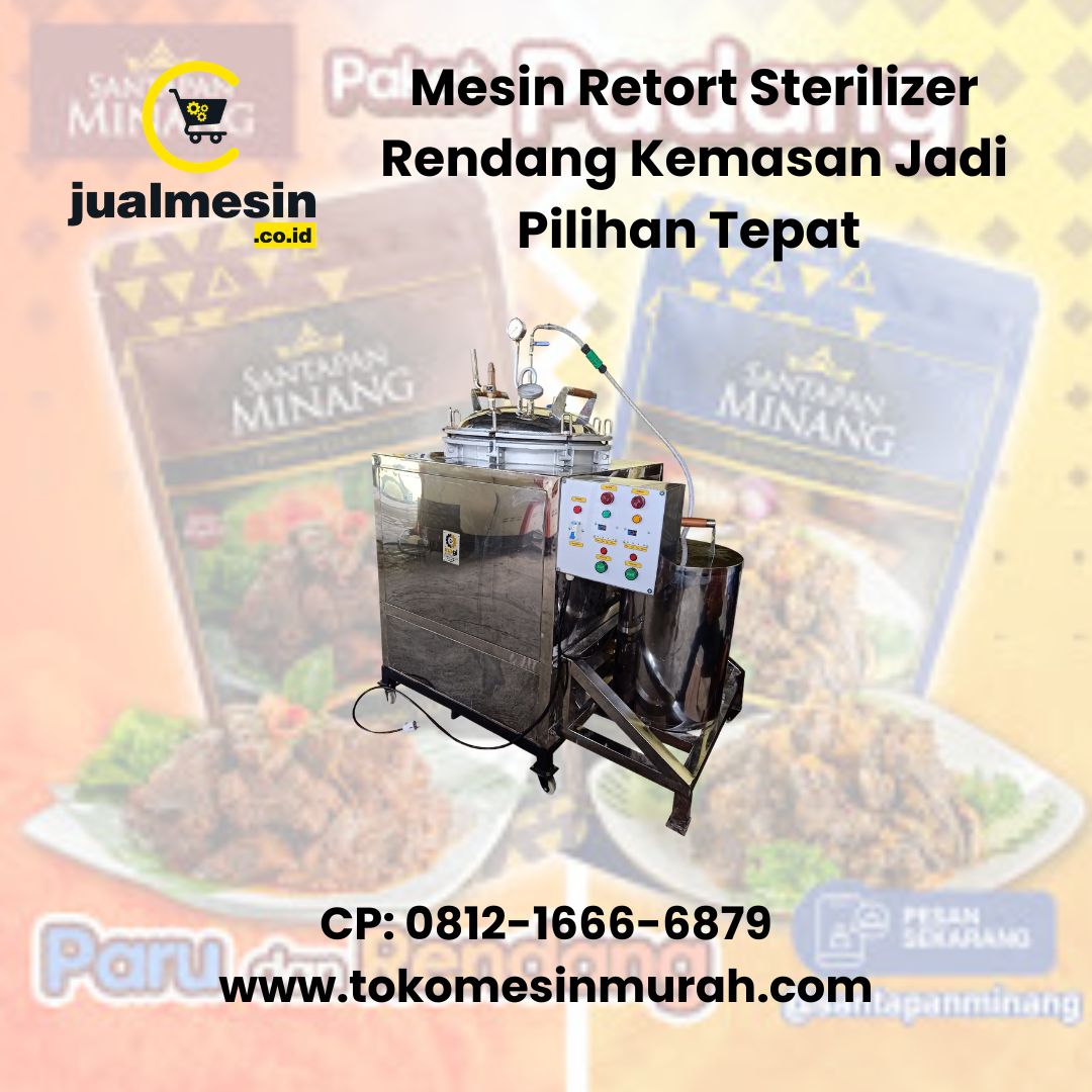 mesin retort sterilizer
