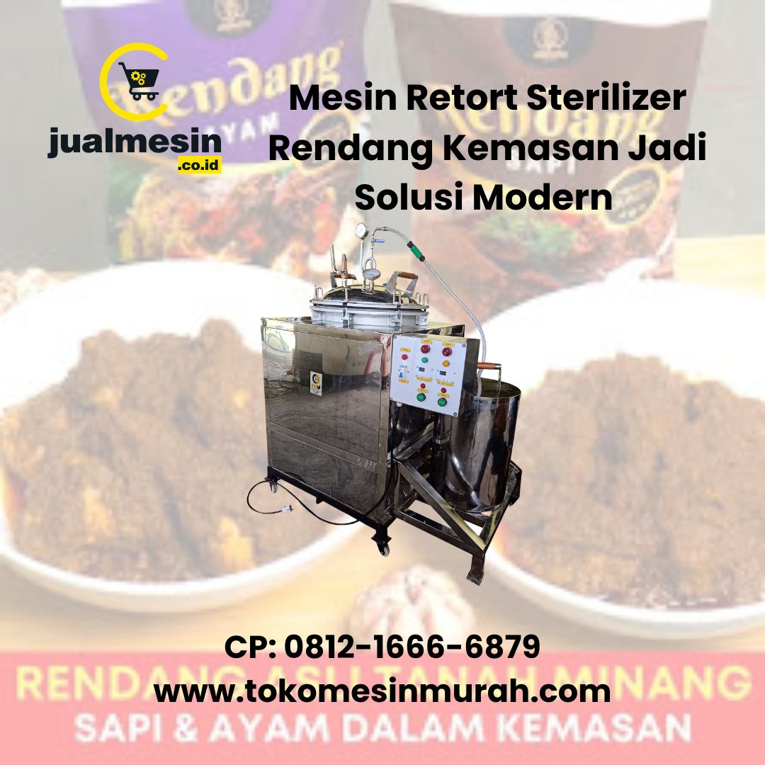 mesin retort sterilizer