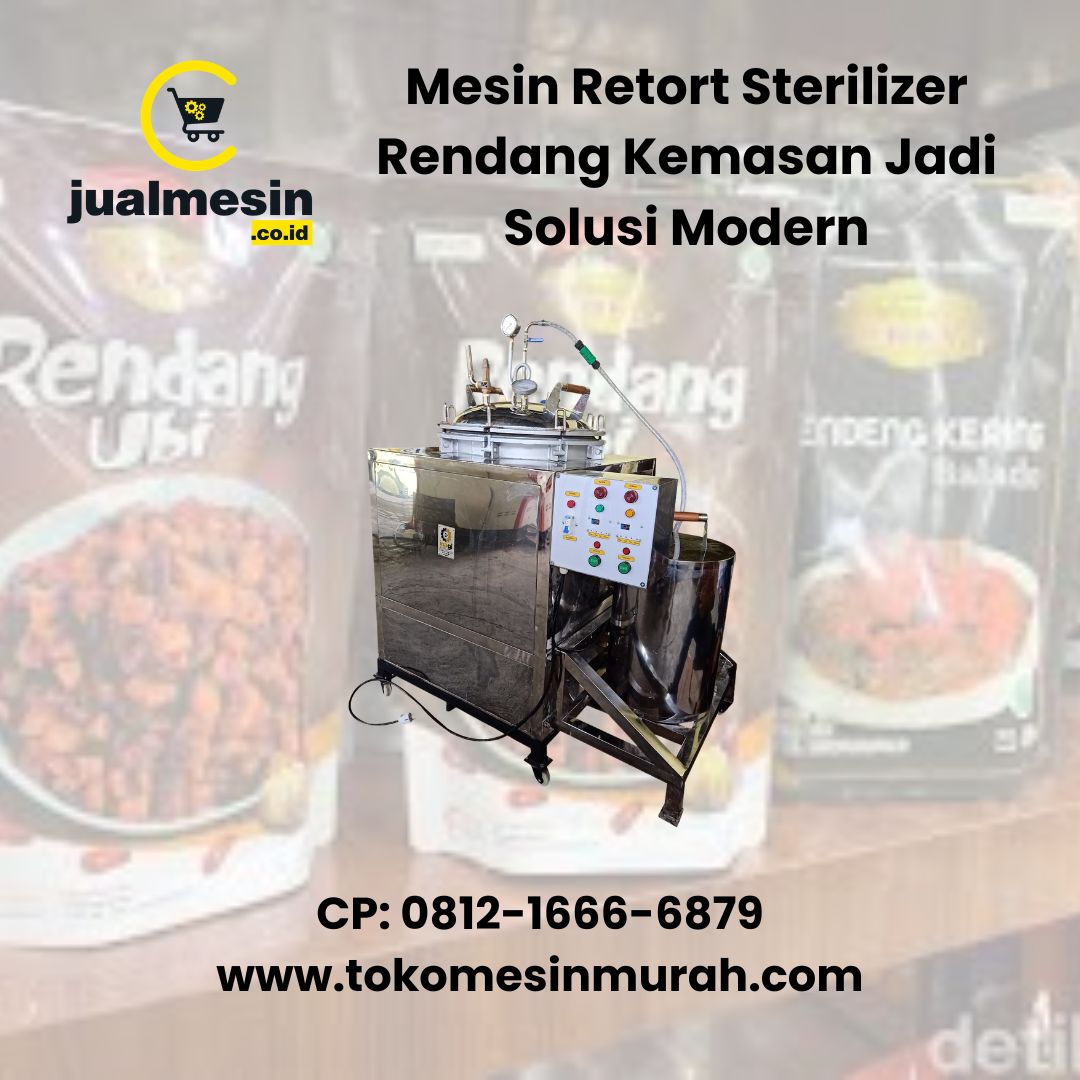 mesin retort sterilizer