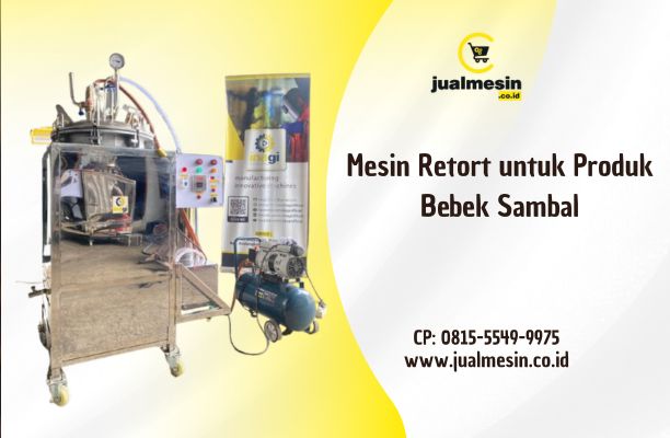 Mesin Retort untuk Produk Bebek Sambal