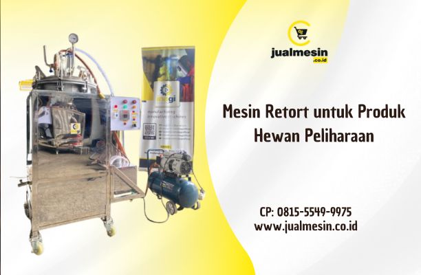 Mesin Retort untuk Produk Hewan Peliharaan